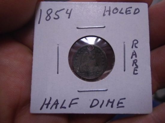 1854 Half Dime