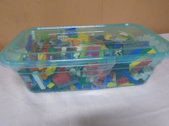Large Group of Legos Building Blocks