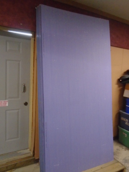 11 Sheets of 1/2" Blue Board Drywall