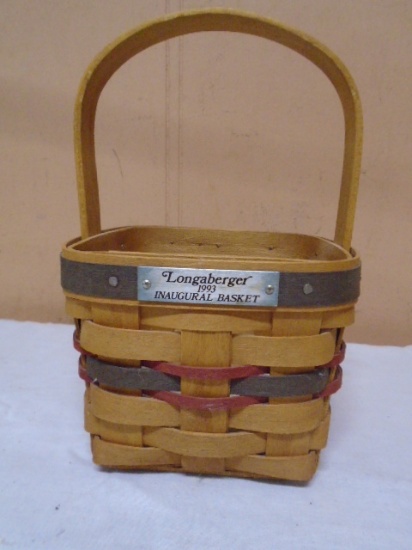 1993 Longaberger Inaugral Basket