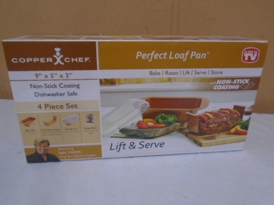 Copper Chef Perfect Loaf Pan 4 Pc. Set