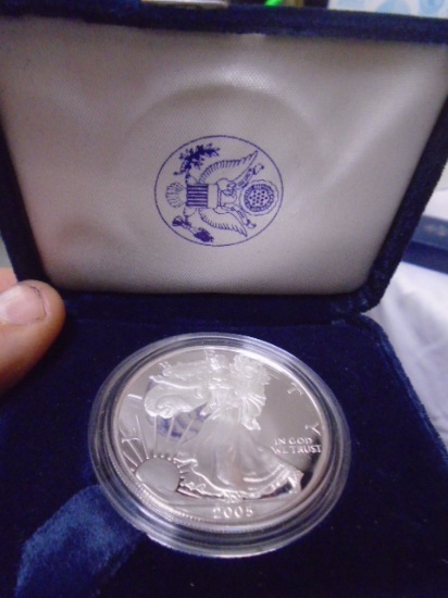 2005 American Eagle 1 oz. Silver Coin