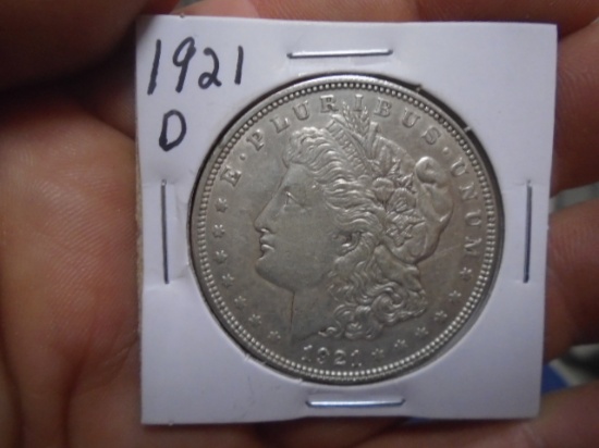 1921 D-Mint Morgan Siiver Dollar