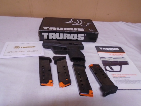Taurus PT740 40 S&W-3 1/2 BRL-6 Shot Pistol