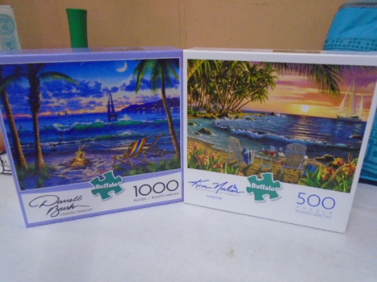 1000pc & 500pc Jigsaw Puzzles