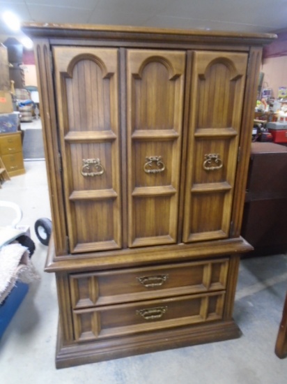5 Drawer Armoire Chest w/ Cubbies in Top