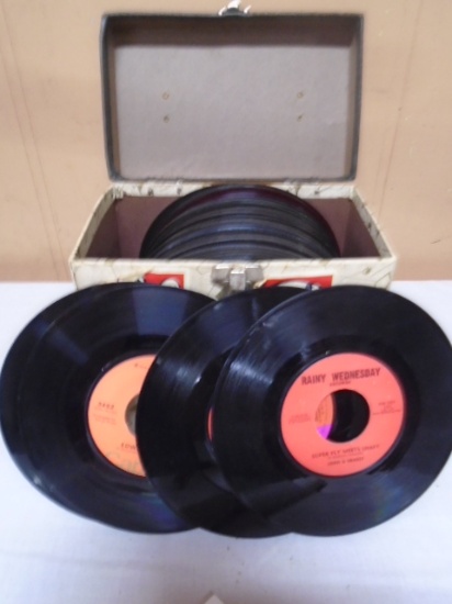 Group of 45 RPM Records