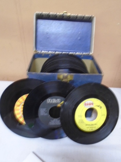 Group of 45 RPM Records