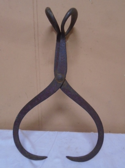 Antique Set of Ice Tongs