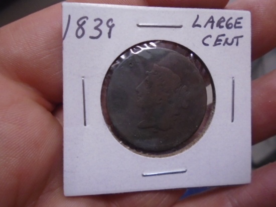 1839 Lage Cent Piece