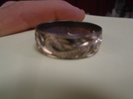 Men's Sterling Silver Band Ring