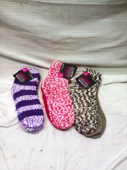 Ladies Slipper Socks size 4-10