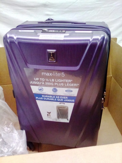 TravelPro Max Lite 4 wheeled Hard side Purple 28" Luggage Piece with Combi Lock