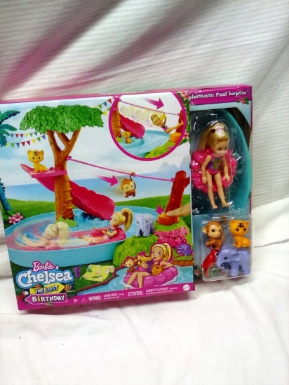 Barbie & Chelsie Lost Birthday Play Set
