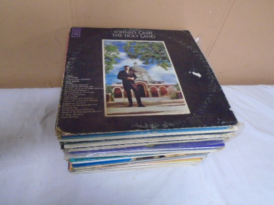 Large Group of LP Record Albums