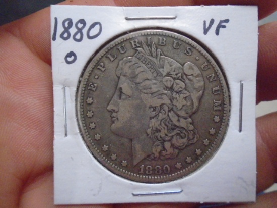 1880 O Mint Morgan Silver Dollar