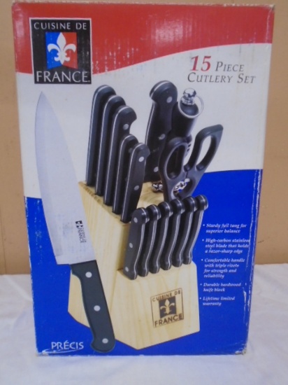 Cuisine De France 15pc Kitchen Cutlery Set