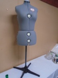 Singer 151 Gray Dress Form on Stand