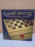 NR Traditional Game House Wooden Game Set