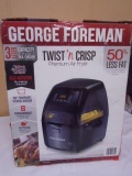 George Foreman Twist 'N Crisp Premium Air Fryer