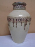 Large Decorative Art Pottery Vase