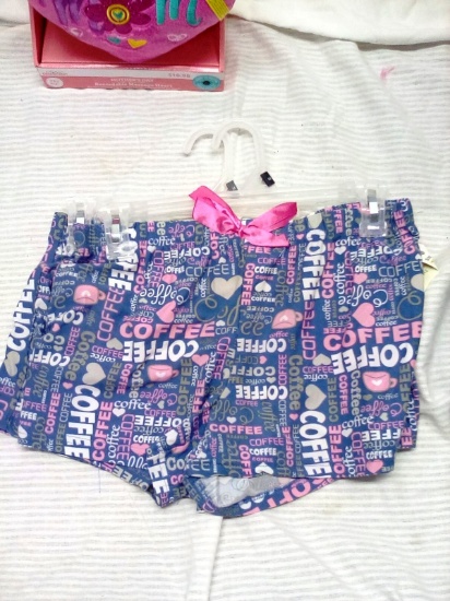 2pairs size M women pj shorts