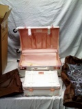 Urecity Designer Vintage Trunk Combination Luggage Set