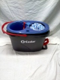 O Cedar Easy Rinceclean spin mop bucket