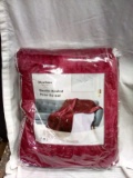 Max Kare Electric Heated Throw Blanket