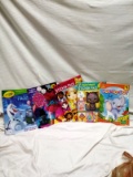 Qty: 5 Childrens Coloring/Activity Books