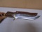 Large Bowie Knife w/ Leather Sheave