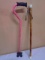 Adjustable Height Stand-Up Cane & Walking Stick