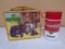 Vintage Aladdin Gentle Ben Metal Lunch Box & Campbell's Soup Thermos