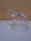 Lead Crystal Elephant Statue