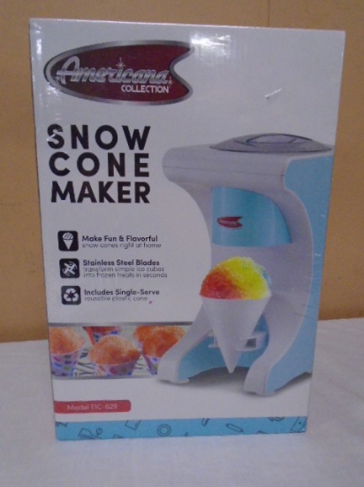 Brand New Americana Snowcone Maker