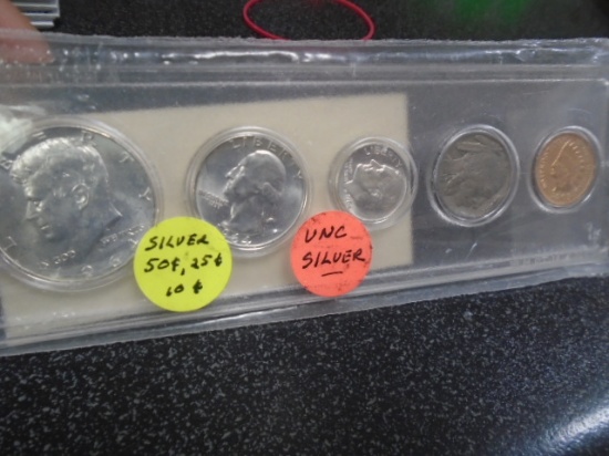 Uncirculated Silver Coin Set