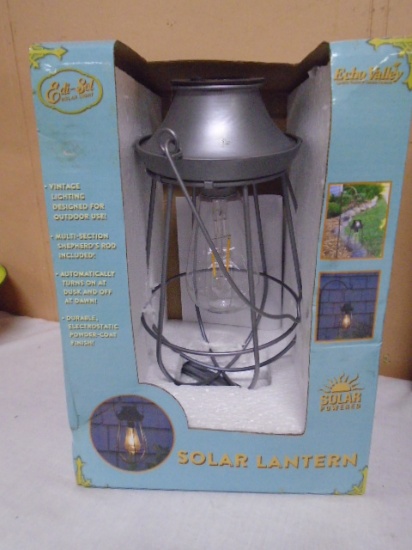 Echo Valley Solar Powered LED Lantern