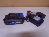 Hart 20V Lithium Ion Battery & Charger