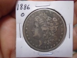 1886 O Mint Morgan Silver Dollar