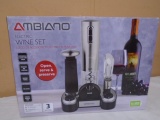 Ambiano Electric Wine Set