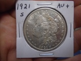 1921 S Mint Morgan Silver Dollar