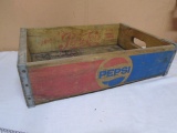 Vintage Wooden Pepsi-Cola Crate