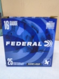 25 Round Box of Federal 16 Guage Shotgun Shells