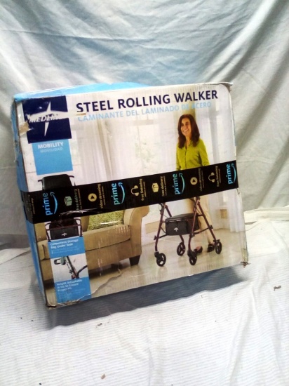 Medline Steel Rolling Walker