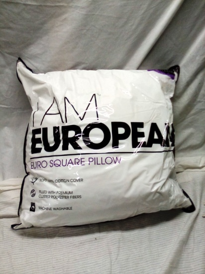 Euro Square 26" x 26" Pillow Insert