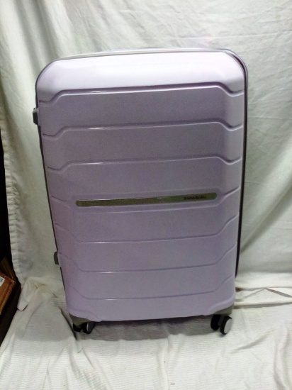 Purple Combination Rolling Luggage