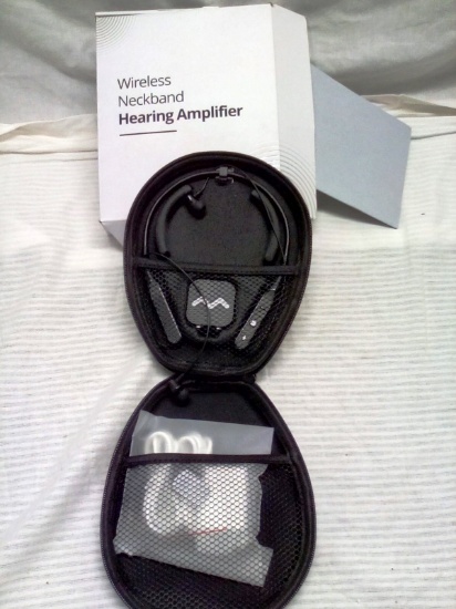 Wireless Neckband Hearing Amplifier