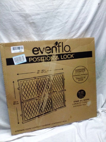 EvenFlo Position & Lock Safety Gate
