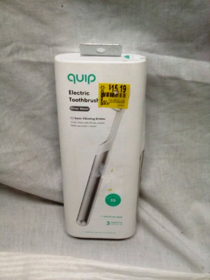 Quip Electric Toothbrush with Sonic Vibrating Bristles