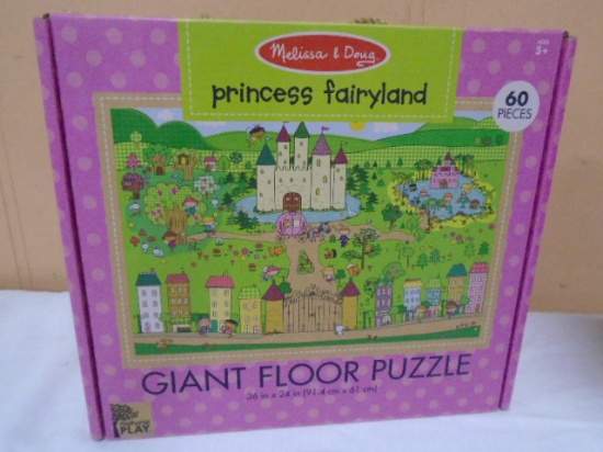 Melissa and Doug 60 Pc. Princess Fairyland Giant Floor Puzzle